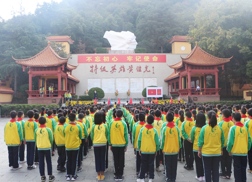 繼光實(shí)驗(yàn)學(xué)校開展“弘揚(yáng)繼光精神，爭(zhēng)做新時(shí)代好少年”主題活動(dòng).JPG
